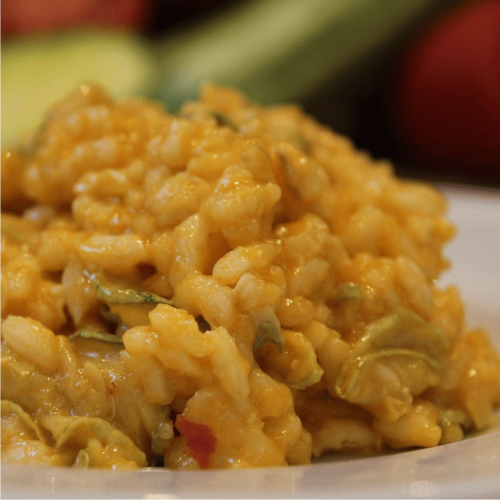 Risoto Abobrinha com Páprica