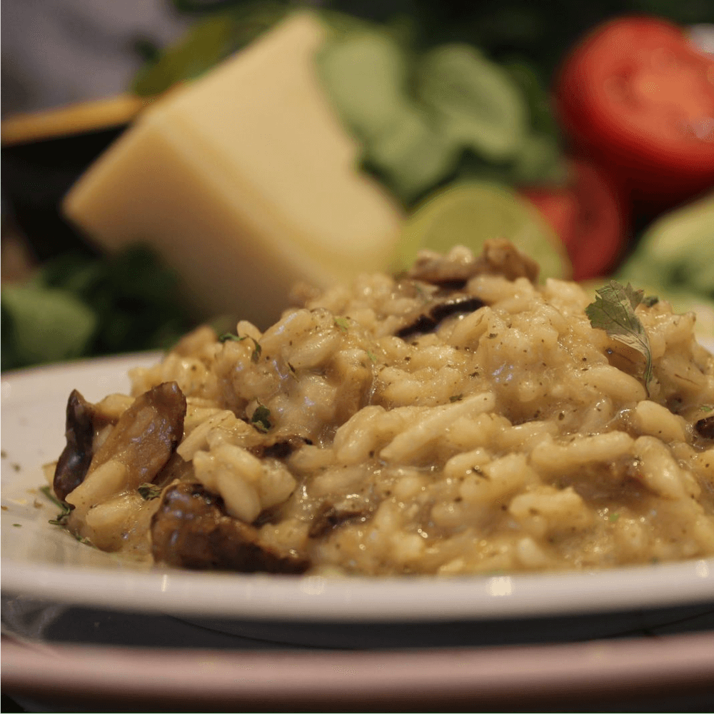 Risoto Limão Siciliano com Shitake