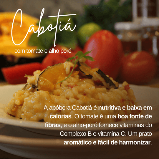 Risoto Cabotiá com tomate seco e alho poró - Imagem 3