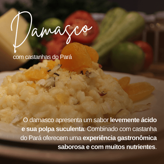 Risoto Damasco com Castanhas do Pará - Imagem 3