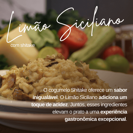 Risoto Limão Siciliano com Shitake - Imagem 3